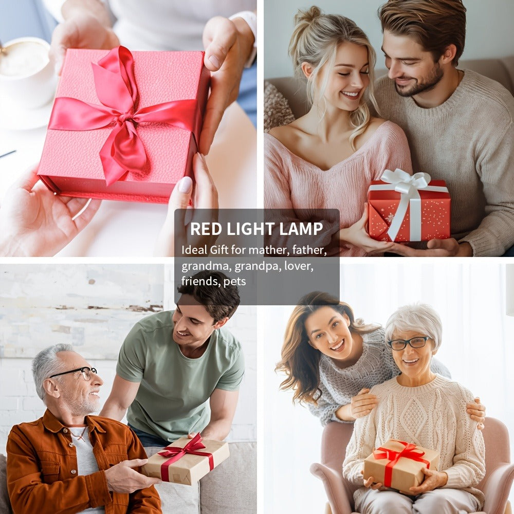 104-LED Red and Near-Infrared Light Panel with 15 x 8.6-Inch Silicone Face, Floor Stand and Articulating Arm