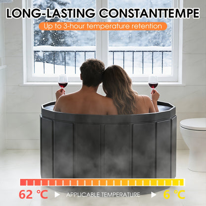 Inflatable Hot Tub 41.3in 150.58gal for Garden, Patio and Yard Use, with the Listed Configuration
