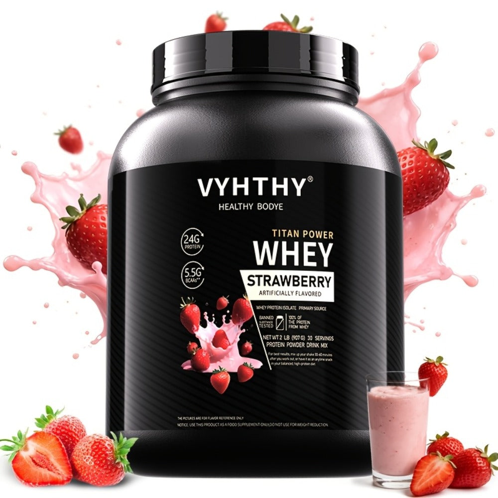 Whey Protein Powder Isolated & Hydrolyzed Blend with BCAAs, Low Carb Sports Nutrition Shake for Women
