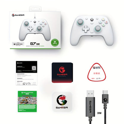 GameSir G7 SE Wired Xbox Controller with Hall Effect Joystick & Trigger, Anti-Drift Gamepad for Xbox Series X