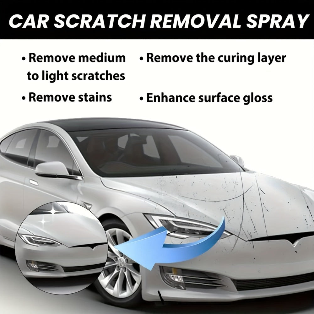 Car Scratch Remover Paste Kit – Clear Coat Scratch Eraser for Light Surface Marks & Swirl Marks, Car Paint Repair Paste | 150ml or 2-Bottle