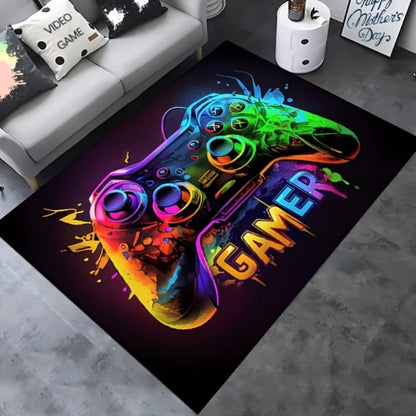 Gaming Mouse Pad Large Extended Cyberpunk Controller Design Desk Mat for PC Console Streaming for an Everyday Personal Care Routine