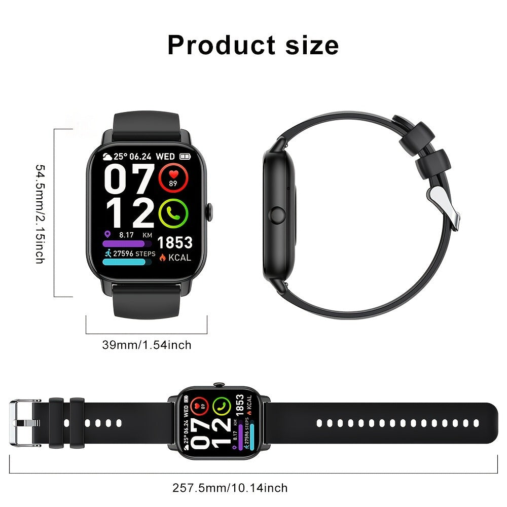 112 Sports Modes Smartwatch Bluetooth 5.3 for Men Women for an Everyday Personal Care Routine