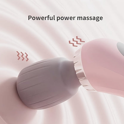 Handheld Massager for Neck Back & Legs, 5-Speed USB Rechargeable Portable Body Massager with Long Battery Life