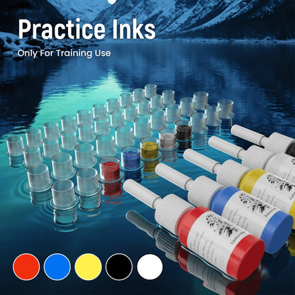 Rotary Tattoo Pen Machine Kit, 1200mAh Battery, LED Display, 4.0mm Stroke, Anti-Slip Grip, Adjustable 4-12V