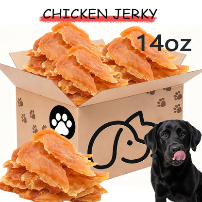 Chicken Jerky Dog Treats – Dried Chicken for Dogs, High Protein Easy to Digest, Long Lasting Training Reward Snacks