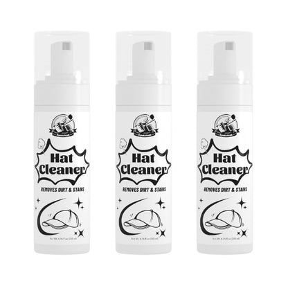 Hat Cleaner Foam Spray – Professional Stain Remover for Wool, Felt & Fur Hats, Removes Dirt, Sweat & Fingerprints, 6.76 Fl Oz (200ml)