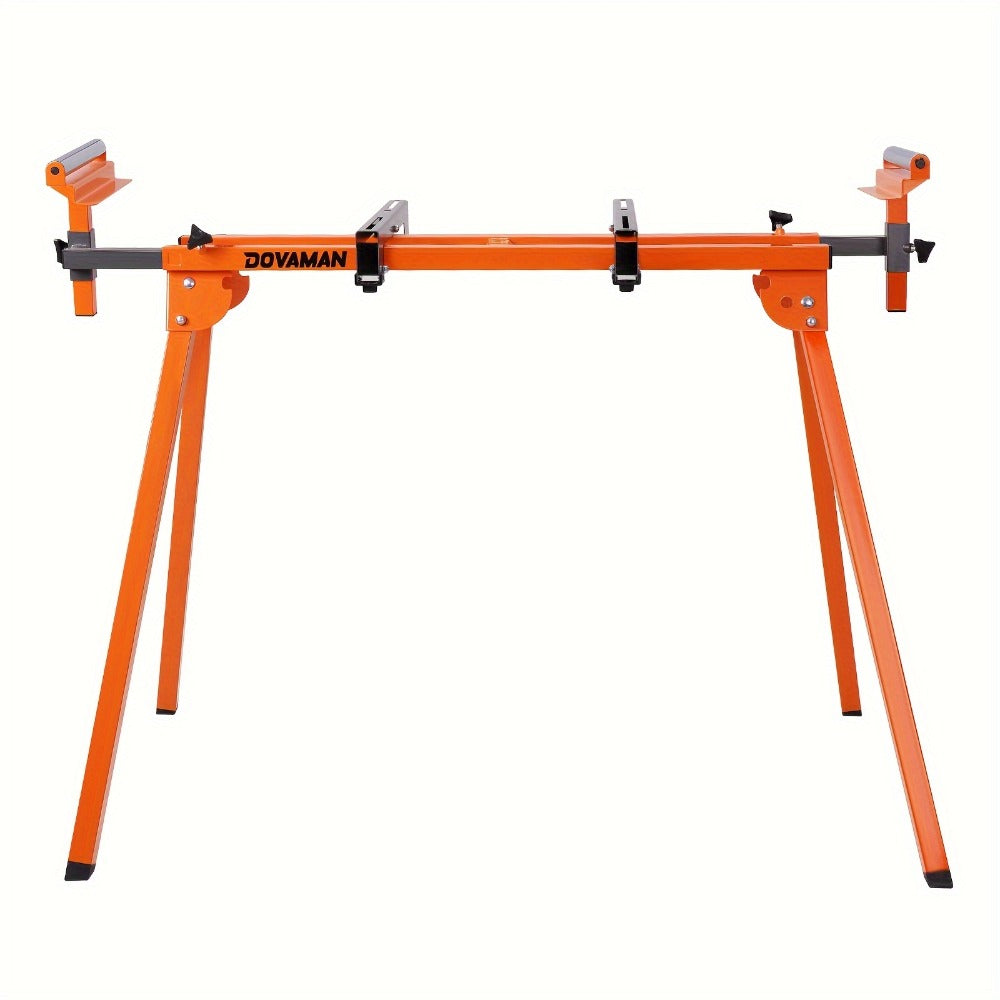 Miter Saw Stand with 78-1/8" Sliding Rail, 3-Step Quick Fold, Universal Fit for DeWalt Makita Bosch & Most Miter Saw Brands