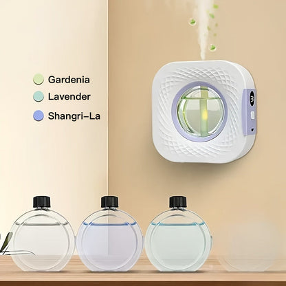 Aromatherapy Diffuser Spray Set with Essential Oils & Timer, Air Humidifier & Room Freshener for Bedroom