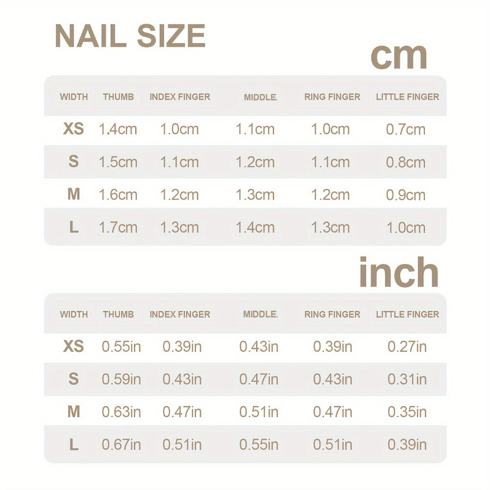 Press On Nails 10-Piece Extra-Long Pointed Almond Set with Silvery Rhinestones, Charms and Adhesive Stickers