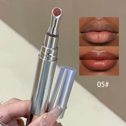 Tinted Lip Gloss Set 6pcs Plumping Vibrant Shine, Non-Drying Glossy Lip Balm for All Seasons, Festival Party Makeup