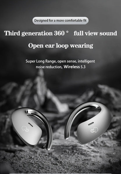 90H Wireless Earphones ENC Noise Cancellation 3D Deep Bass Secure Earhook Sport Running Earbuds for an Everyday Personal Care Routine