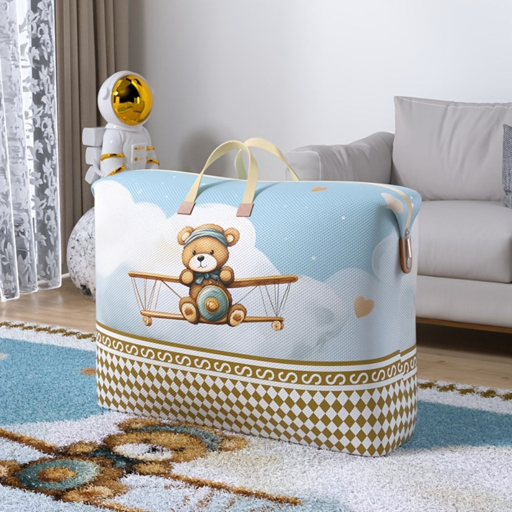 Large Capacity Moisture-Proof Storage Bag for Blankets, Clothes & Bedding – Extra Large Organizer Bag for Moving