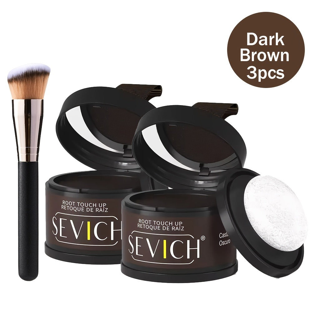 Root Touch Up Hair Powder for Thinning Hair & Gray Roots – Instant Hairline Concealer Shadow Topper, Long-Lasting Resistant Formula