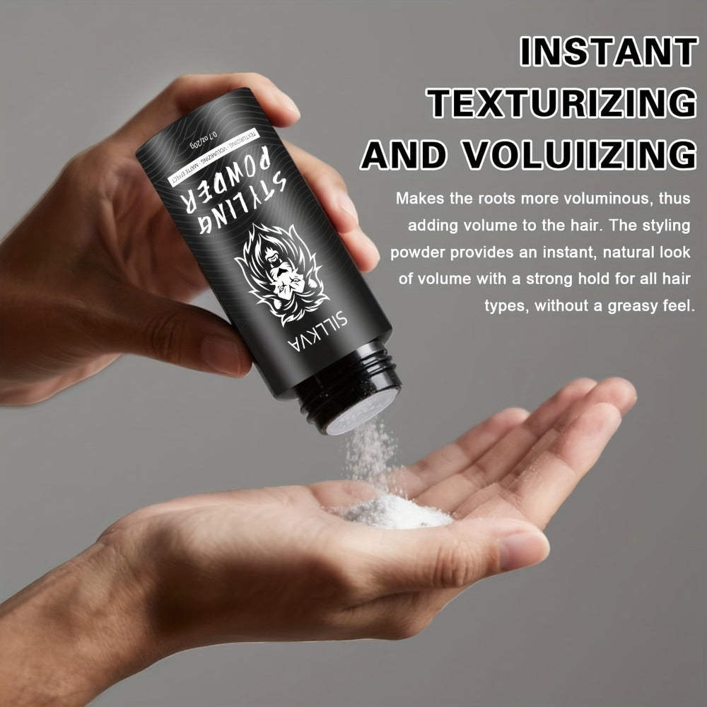 Hair Volumizing Powder for Men & Women, Oil Control Matte Finish Root Lift & Volume Boost, Non-Buildup Texturizing Powder