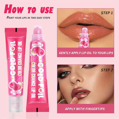 pH Color Changing Lip Balm Set 6pcs 6 Fragrances – Deep Moisturizing Brightening Glossy Tinted Lip Care, 0.51oz Each