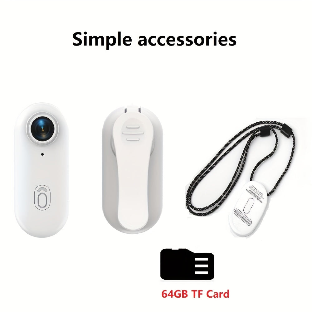H265-Labeled Thumb Action Camera with 1080P or 4K Options, Magnetic Mount and Three Accessory Bundles