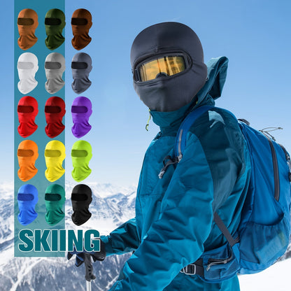 Balaclava Mask Bulk 30 Pack UPF Sun Protection – Full Face & Neck Coverage, Breathable Polyester, Multi-Color for Skiing, Snowboarding
