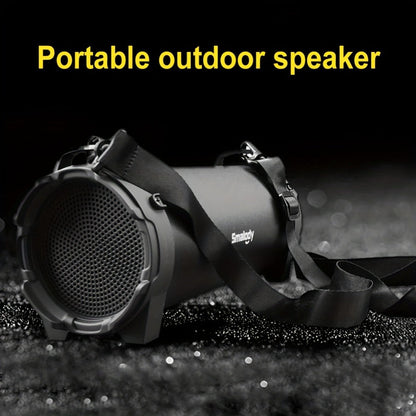 Large Outdoor Boombox Speaker Portable Loud Stereo System, Powerful Wireless Bluetooth Boombox for Home