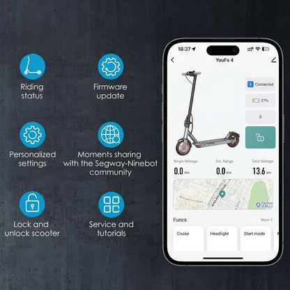 Electric Scooter for Adults 350W Motor 19 MPH 21-Mile Range Foldable with the Listed Color, Size or Set Options for Everyday Use