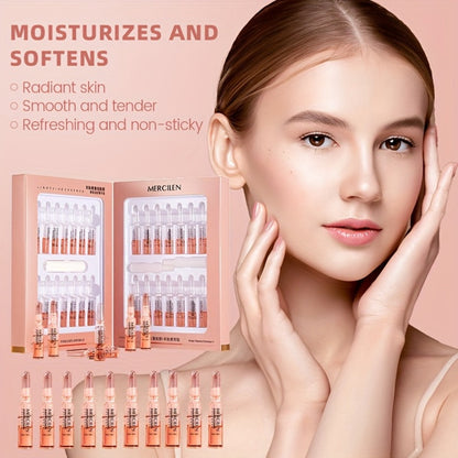 Collagen Glycerin Face Serum 1.42oz Alcohol Free Fragrance Free Gentle Daily Serum for Normal Sensitive Skin Unisex Skincare