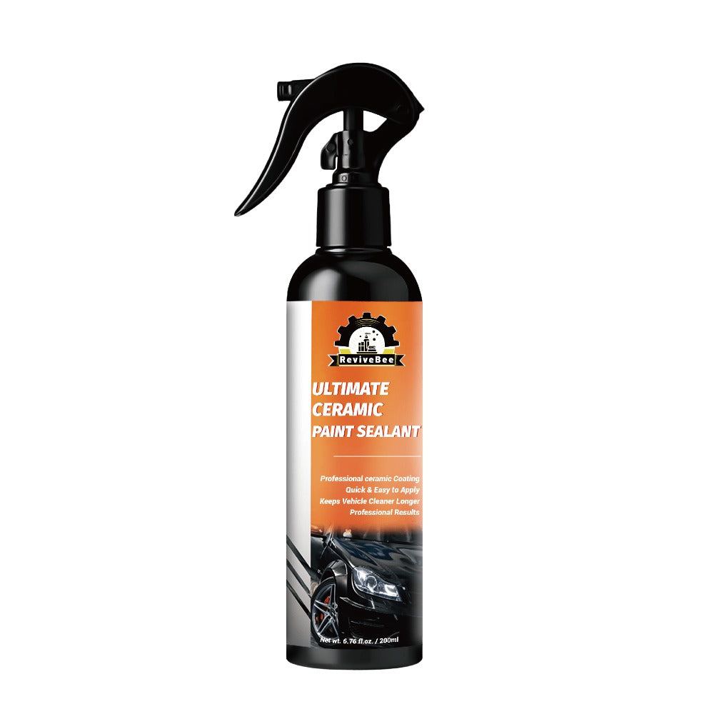 Nano Ceramic Paint Sealant 200ml – Car Ceramic Coating, Paint Restorer & Polish for Long-Lasting Gloss and Paint Protection