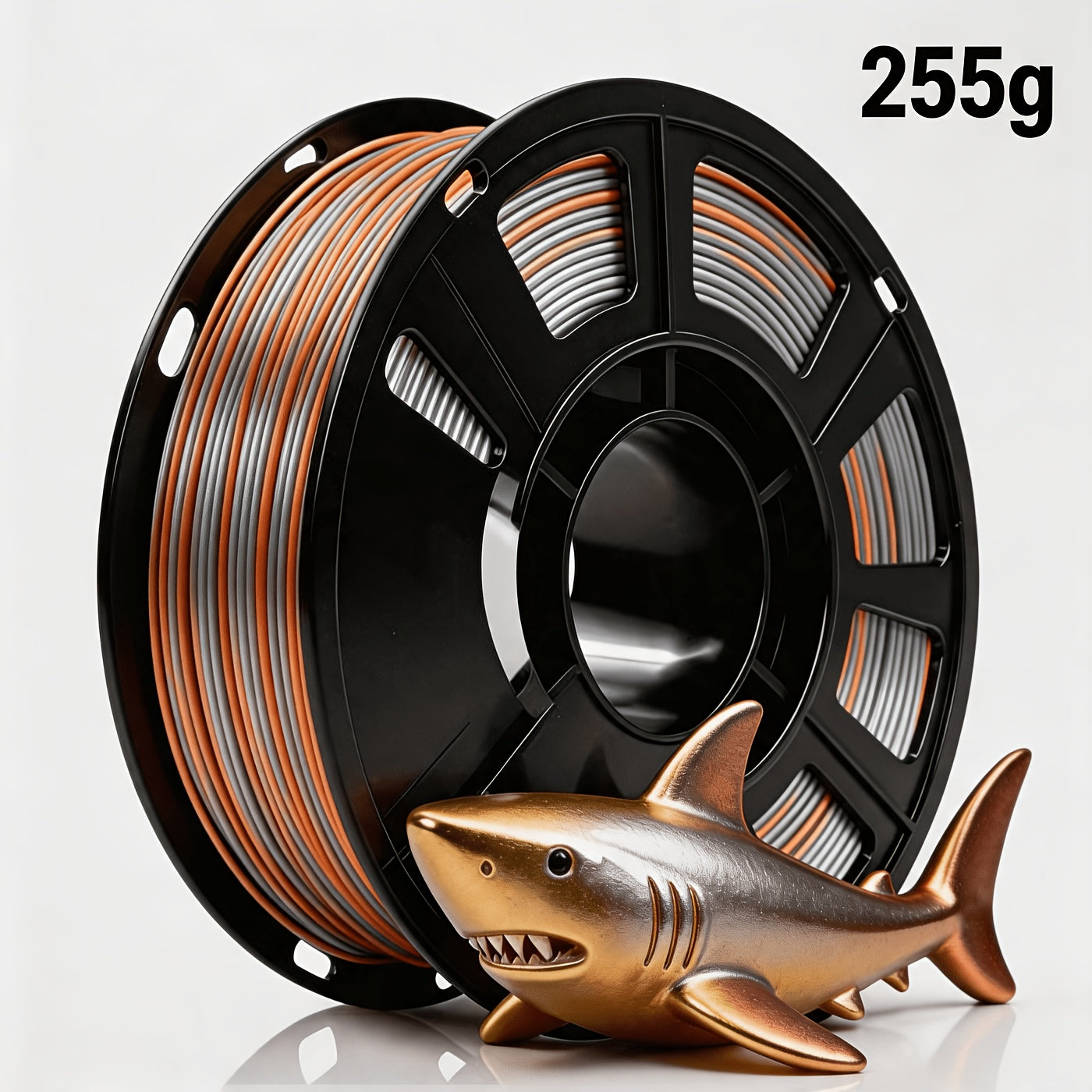 Rainbow PLA Filament 1.75mm Single Dual Triple Color Vacuum Packed, Neatly Wound High Precision ±0.02mm Smooth Printing