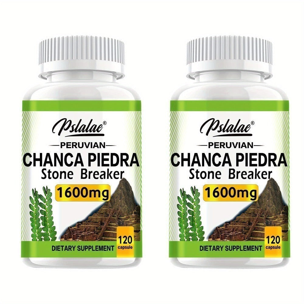 Chanca Piedra Capsules for Liver & Kidney Health, 120 Capsules Natural Urinary Tract Support Supplement