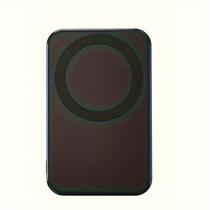30000mAh-Labeled Magnetic Wireless Power Bank with Built-In USB-A and USB-C Cables in Four Colors