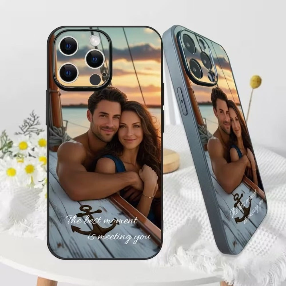 Phone Case Personalized Photo, Name, Quote or Monogram Cover for Select iPhone 11–17 Models
