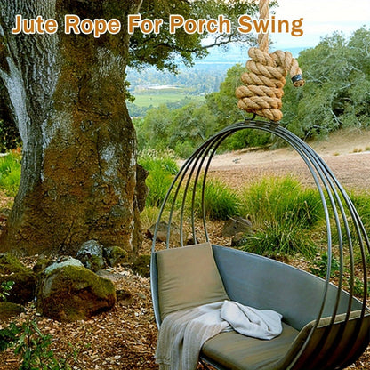 Manila Rope Natural Jute Twisted Hemp Rope for Entryways, Bedrooms and Living Spaces, with the Listed Configuration