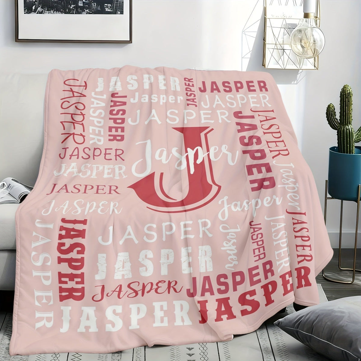 Flannel Throw Blanket 280 GSM in Multiple Colors and 30 x 40, 40 x 50, 50 x 60 or 60 x 80 Inch Sizes