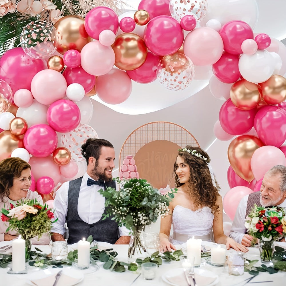 Balloon Arch Kit with Stand 3M Wide 98 Inch Tall, Adjustable Balloon Arch Stand with Water Fillable Bases and Manual Pump for Wedding