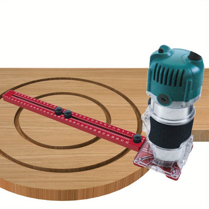 Router Circle Cutting Jig 4-in-1 Aluminum Alloy Woodworking