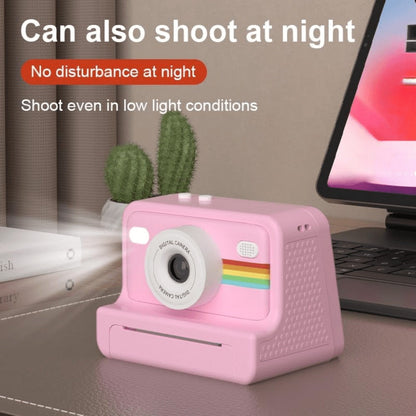 Instant Print Digital Camera with 1-Second Photo Printing, 1080P HD Screen, Selfie & Video Camera