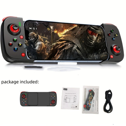 Bluetooth Wireless Gamepad Controller for iPhone Android PC Tablet Steam Deck, Rechargeable, Design