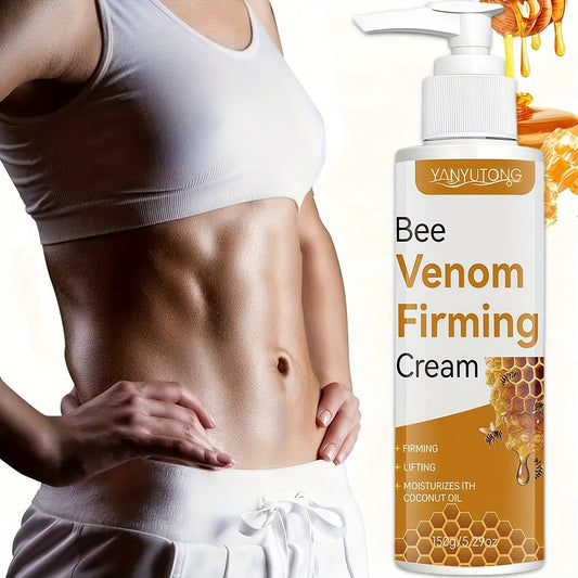 Bee Venom Collagen Firming & Lifting Body Cream 150g – Natural Skin Tightening Sculpting Moisturizer for Face, Arms, Thighs