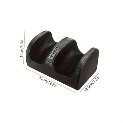 Foot Massager with Heat Compression Air Pressure for Athletes Blood Circulation Muscle Relaxation Electric Foot Massage Machine Father's Day