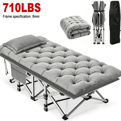 Folding Bed shown in the 710lb•Grey option