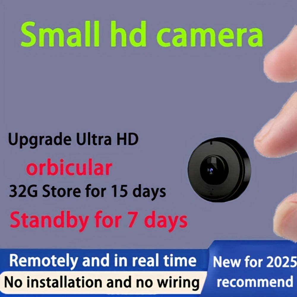 Security Camera Mini 1080P Pan-Tilt Model with Dual-Band WiFi, Infrared Night Vision and Optional 32GB Card Bundles
