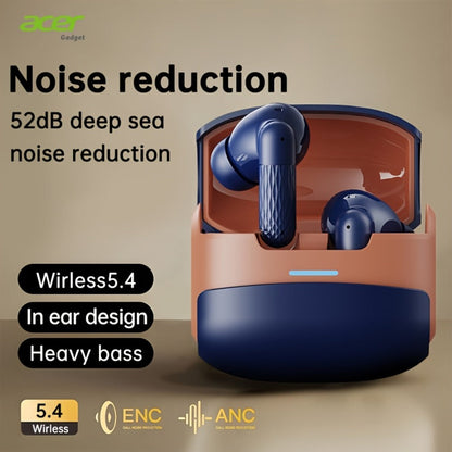 ANC Wireless Earbuds Acer Official TWS In-Ear Active Noise Cancellation Spatial Audio for Bedside Audio, Alarms and Room Entertainment