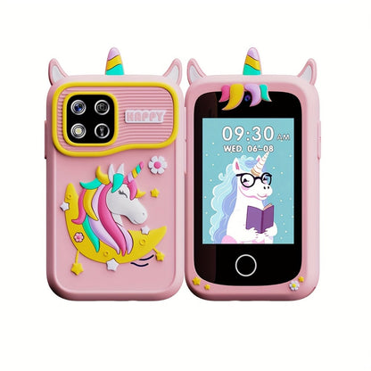 Kids Educational Smartphone Toy with 1080P HD Camera, 20 Mini-Games, Music, Stories & Habit Training