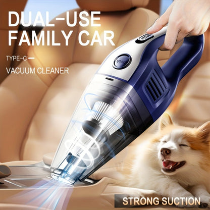 Model 901 Cordless Car Vacuum Cleaner with 5000Pa Source Rating, USB Charging, One-Button Bin and Six Finishes
