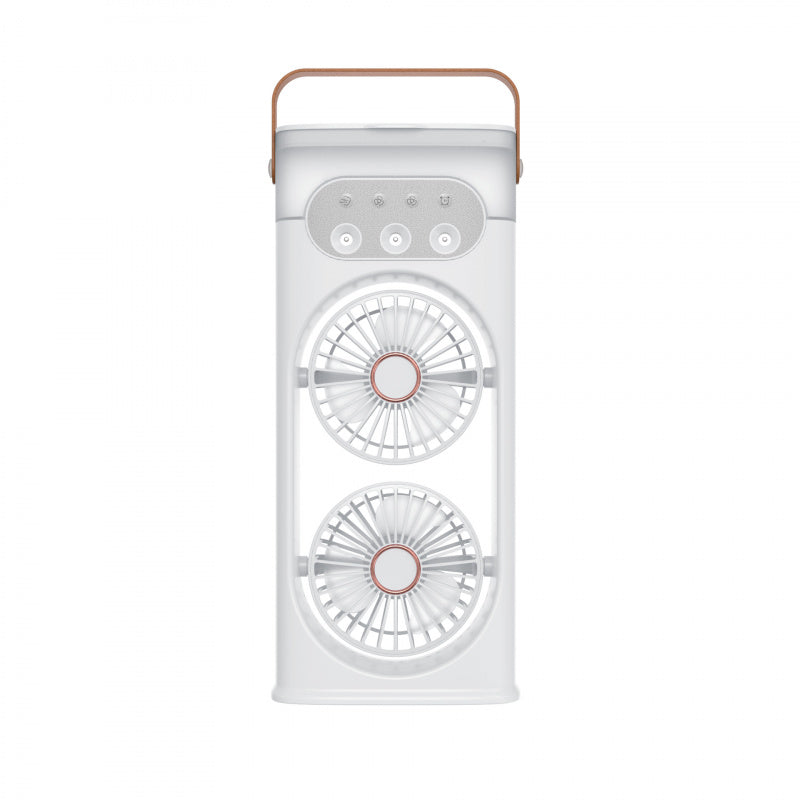 Portable Neck Fan Bladeless Wearable Personal Fan USB Rechargeable Hands-Free Cooling Air Conditioner