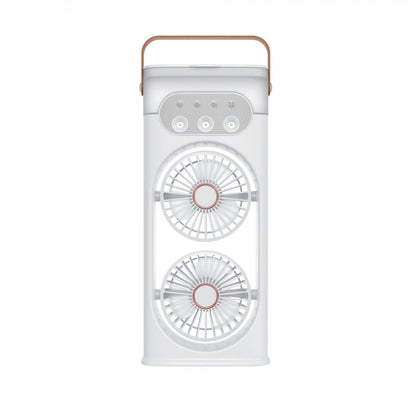 Portable Neck Fan Bladeless Wearable Personal Fan USB Rechargeable Hands-Free Cooling Air Conditioner