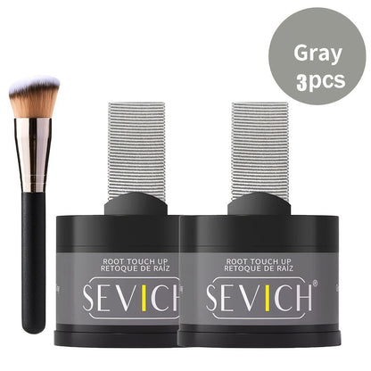 Root Touch Up Hair Powder for Thinning Hair & Gray Roots – Instant Hairline Concealer Shadow Topper, Long-Lasting Resistant Formula