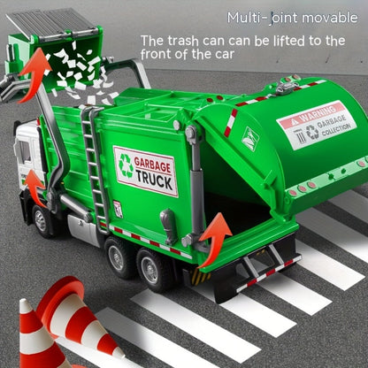 Garbage Truck Toy with 4 Trash Bins Lights & Sound with the Listed Color, Size or Set Options for Everyday Use
