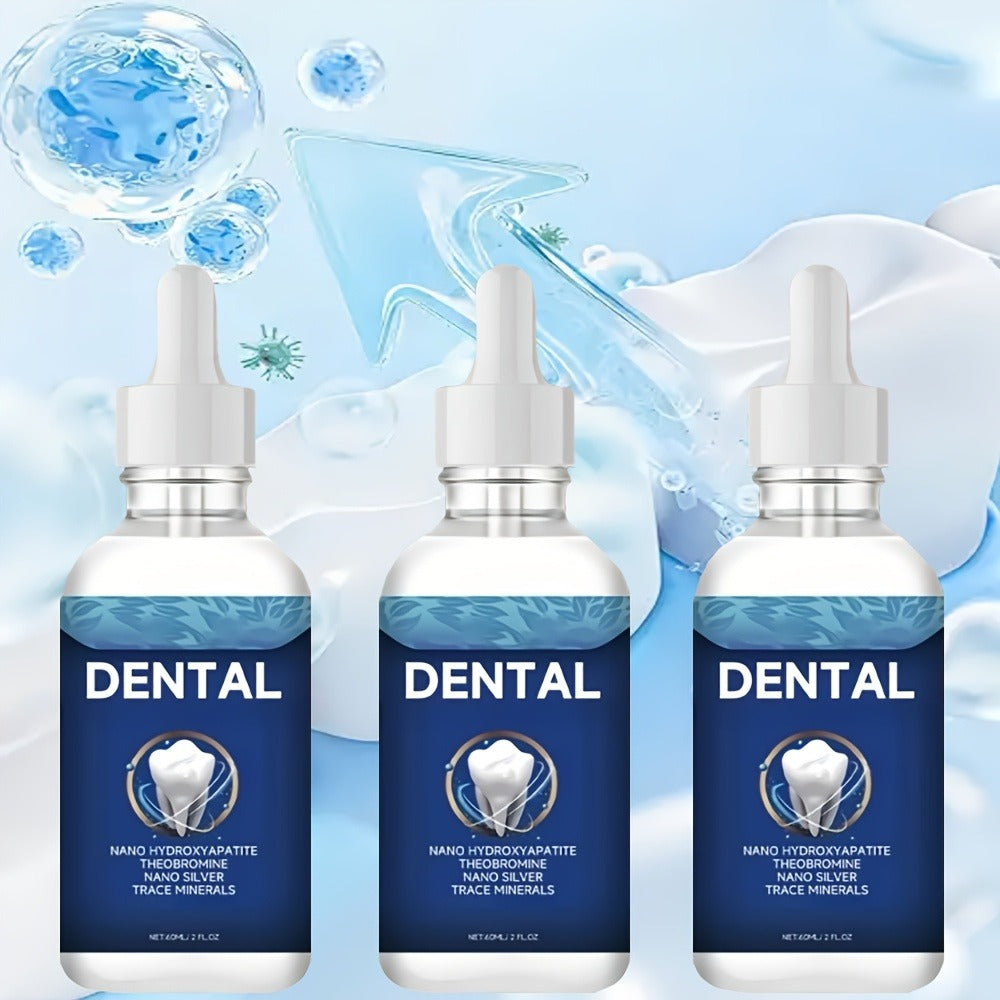 Oral Care Drops with Hydroxyapatite, True Tooth Care Solution for Cavity Protection, Enamel Strengthening & Sensitive Teeth