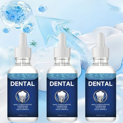 Oral Care Drops with Hydroxyapatite, True Tooth Care Solution for Cavity Protection, Enamel Strengthening & Sensitive Teeth