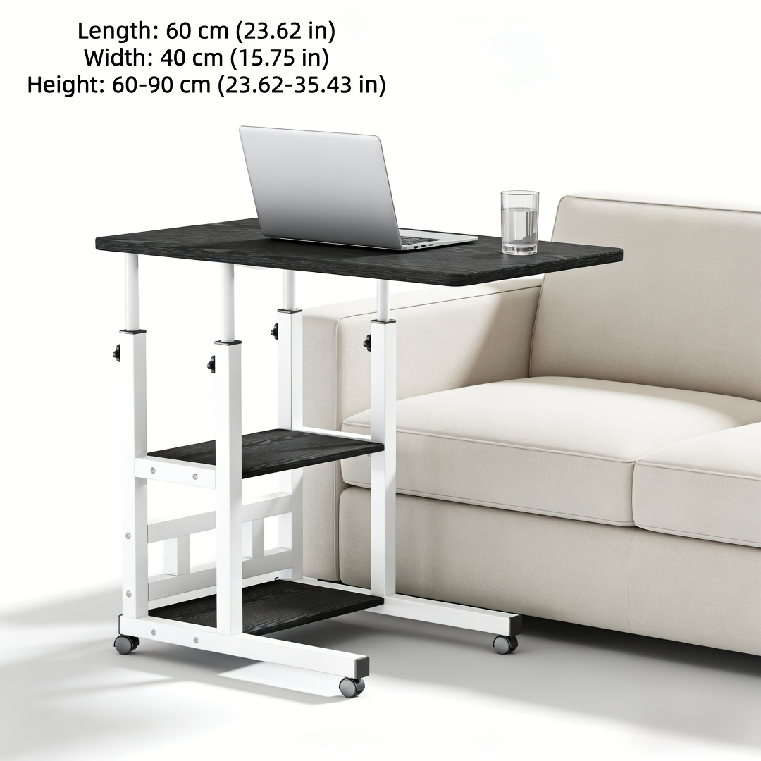 Bedside Table with Wheels Adjustable Height – Multi-Style Nursing Care Table for Elderly & Patients | Single & 3-Tier Rolling Overbed Dining